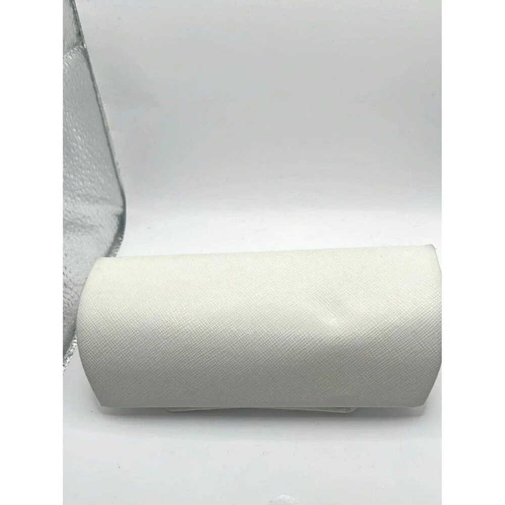 MICHAEL KORS White Saffiano Glasses Case
